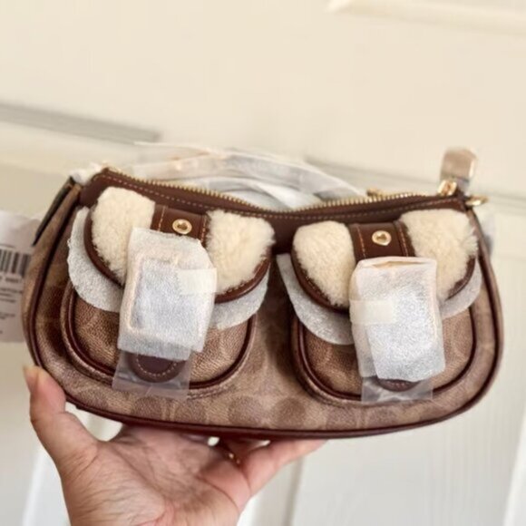 Coach Handbags - Coach Ashton Bag In Signature Canvas in Tan/Natural